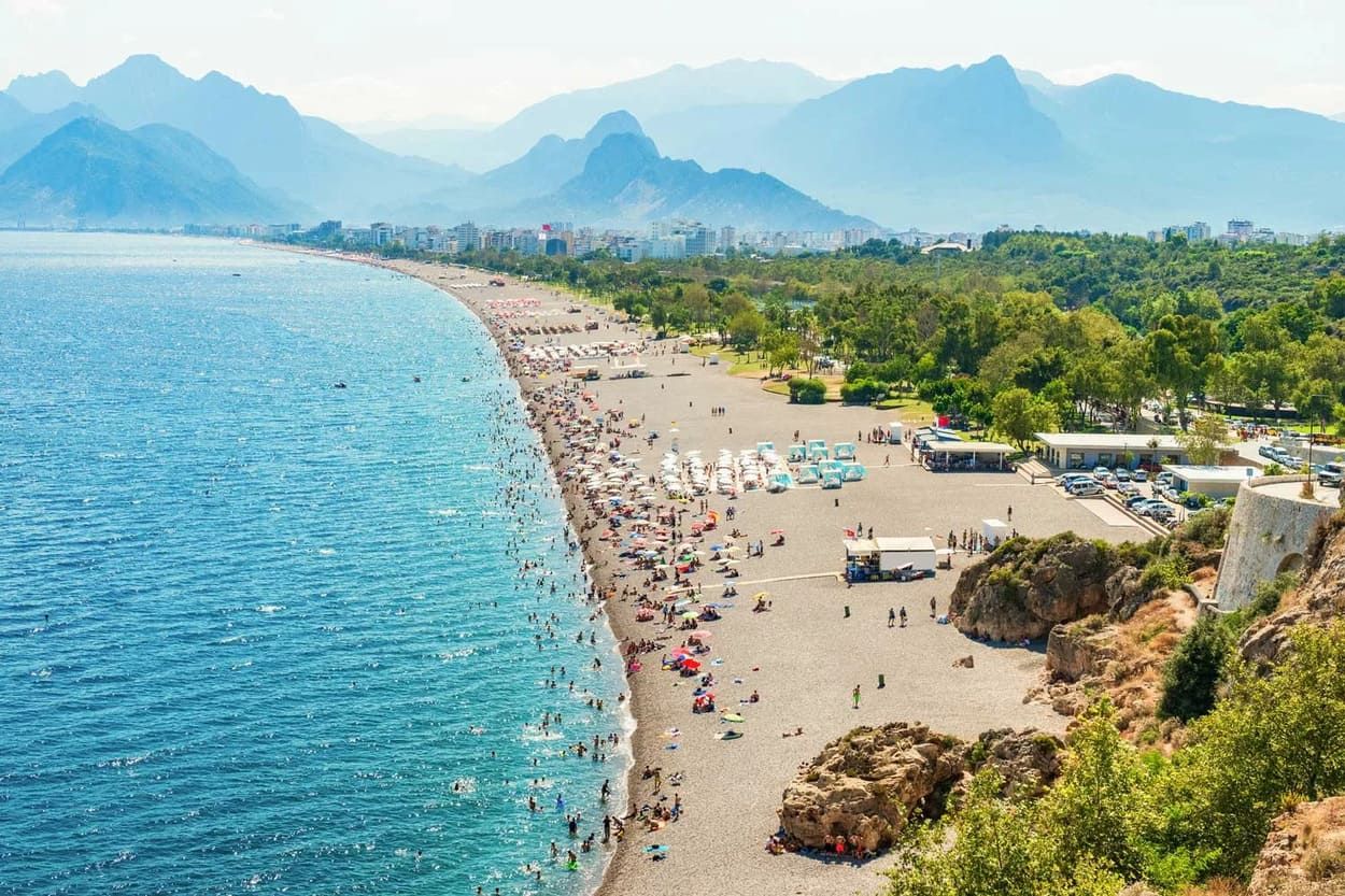 🏖 Топ пляжей Анталии