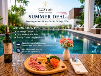 COZY AN BOUTIQUE HOTEL HOIAN 4*